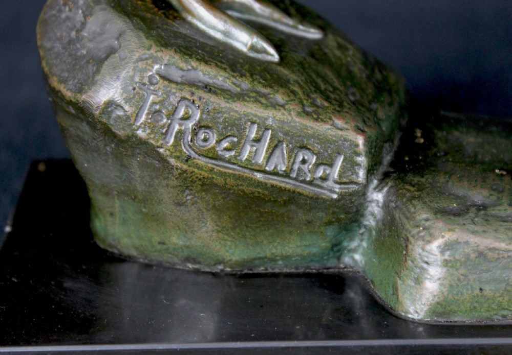 Art Deco Bronze Pheasant by Irénée Rochard View VI