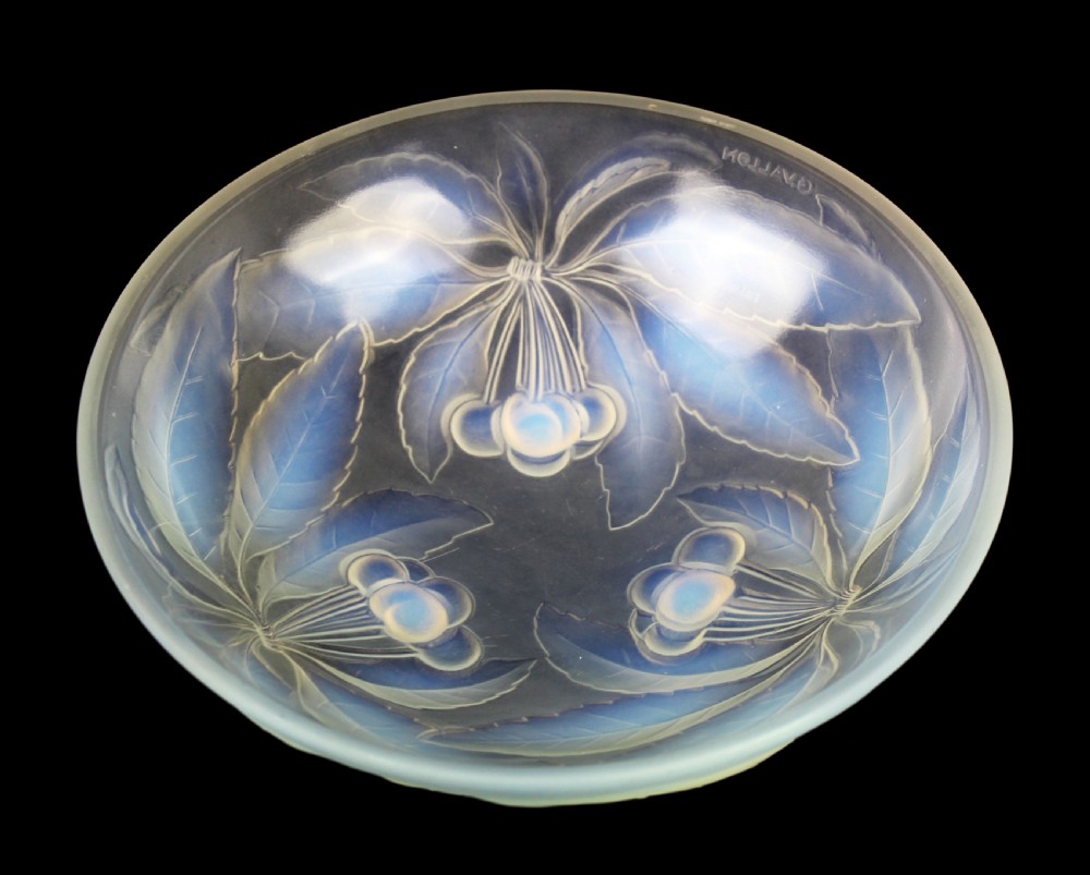 Art Deco Bowl by G Vallon View V
