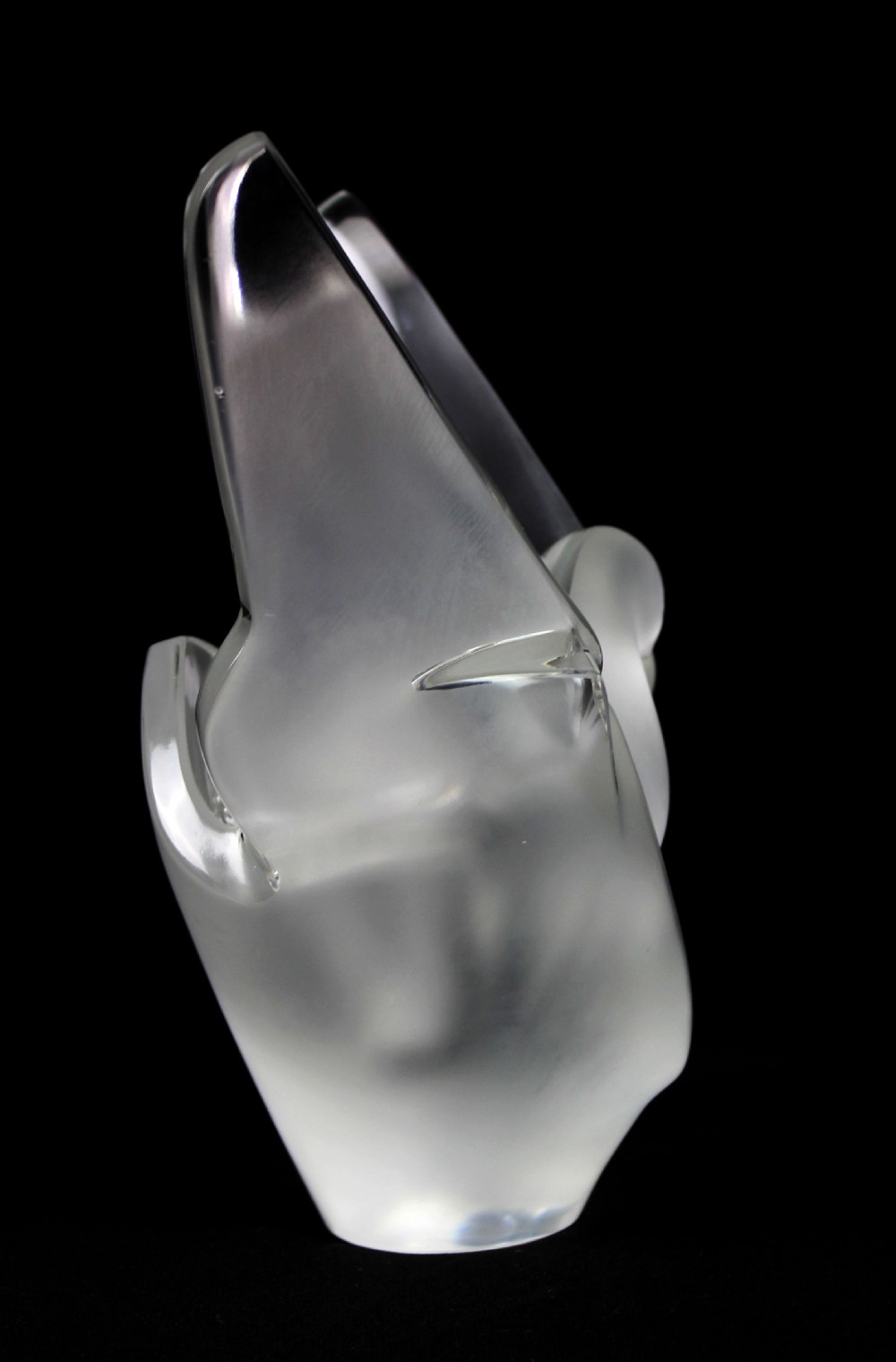 Rene Lalique  Two Doves Flower Vase. View IV