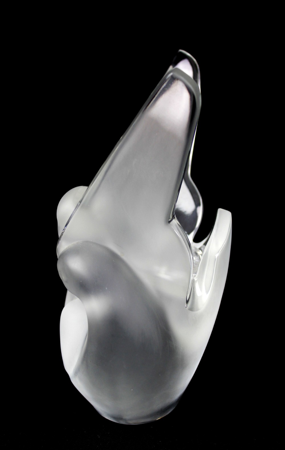 Rene Lalique  Two Doves Flower Vase. View V