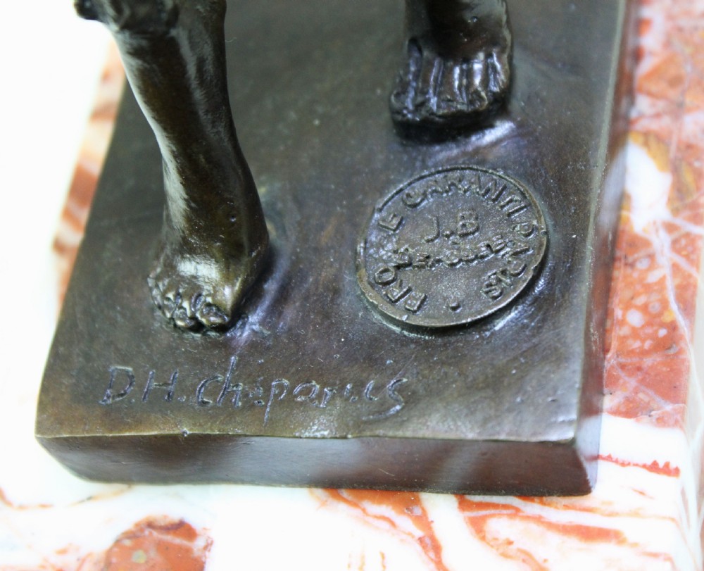 Art Deco Bronze THE PHOENICIAN DANCER after D H Chiparus, View IX
