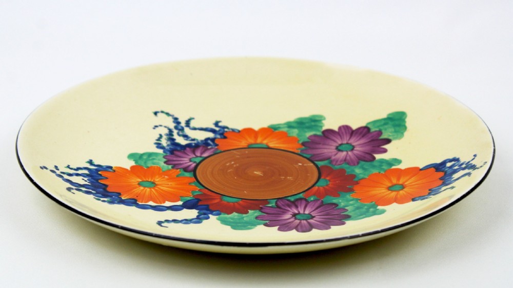 Clarice Cliff original GAYDAY plate View V