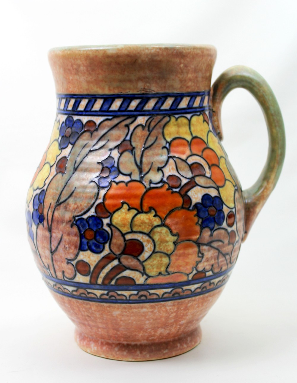 Large Charlotte Rhead vase, Byzanyine pattern