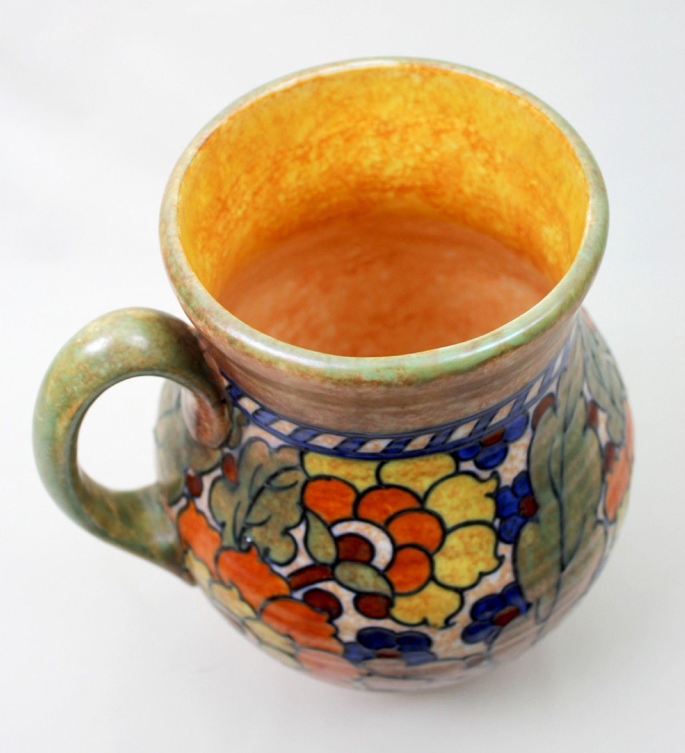 Large Charlotte Rhead vase, Byzanyine pattern View IV