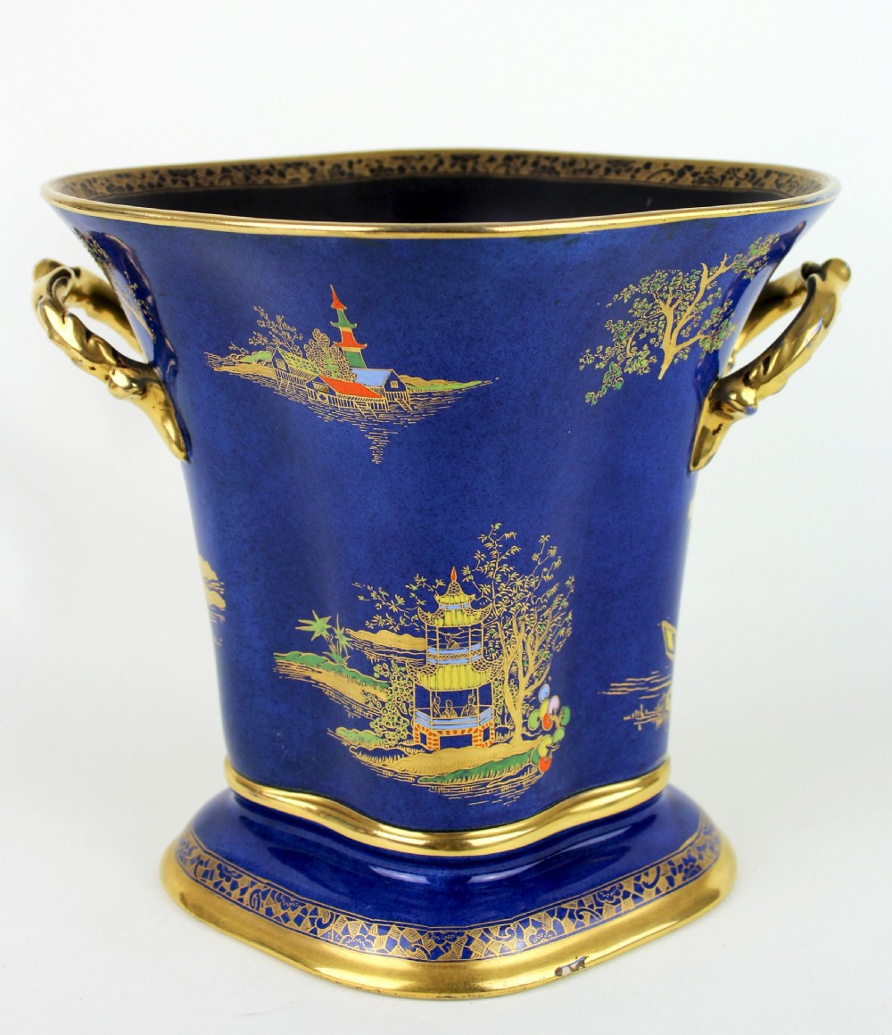 Art Deco Carlton Ware twin handled vase View II