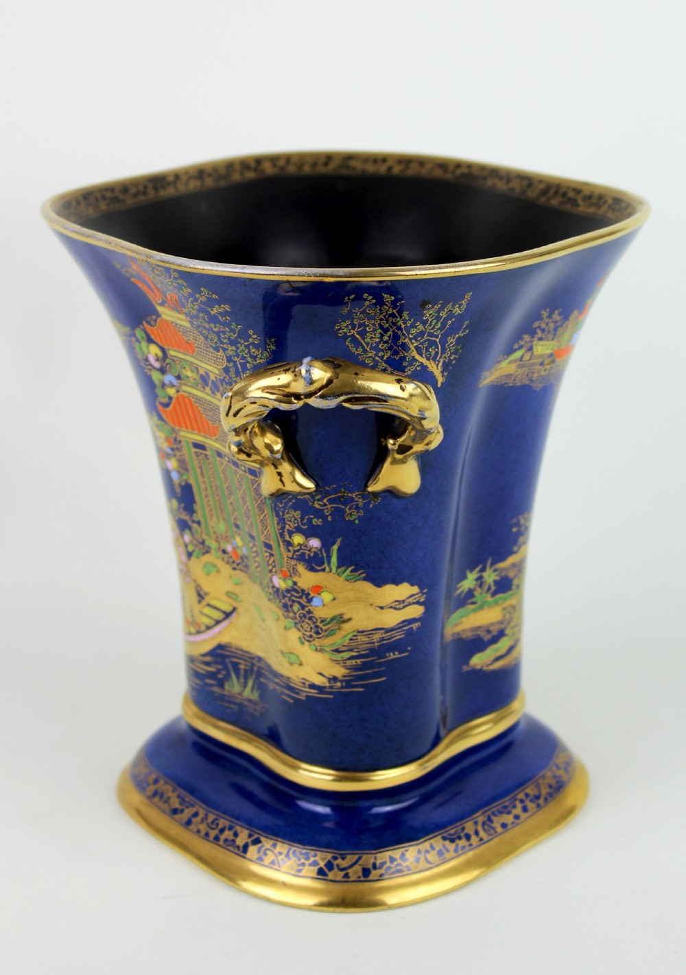 Art Deco Carlton Ware twin handled vase View III