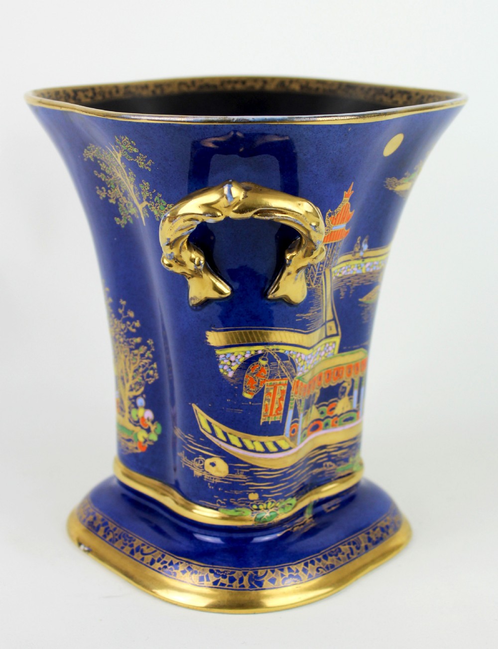 Art Deco Carlton Ware twin handled vase View IV
