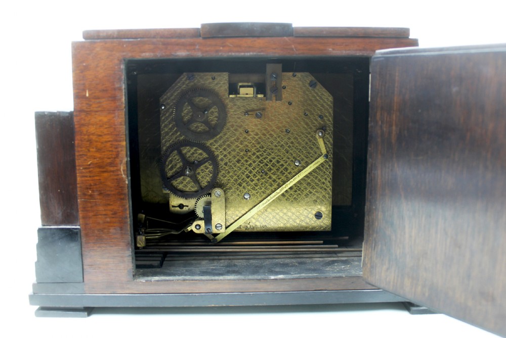 Art Deco Mantel Clock by The Sheffield Goldsmiths Co View VIII