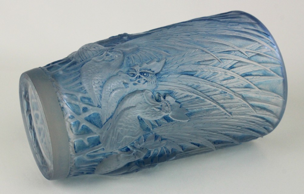 Lalique Coqs et Plumes vase View IV