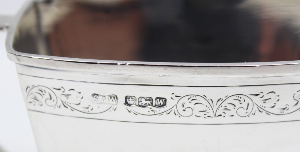 Art Deco Silver Tea Set View IV