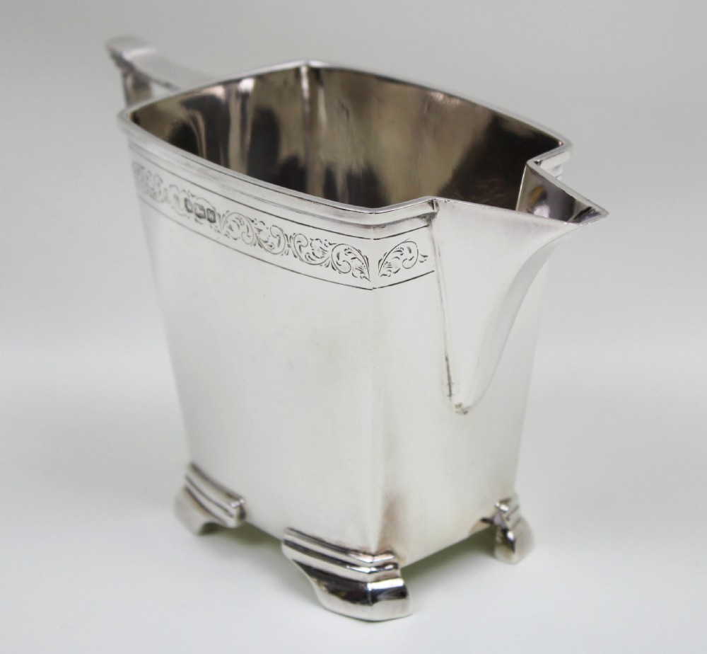Art Deco Silver Tea Set View VIII