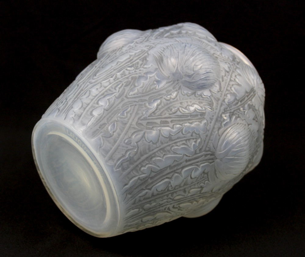 René Lalique Domremy Vase View V