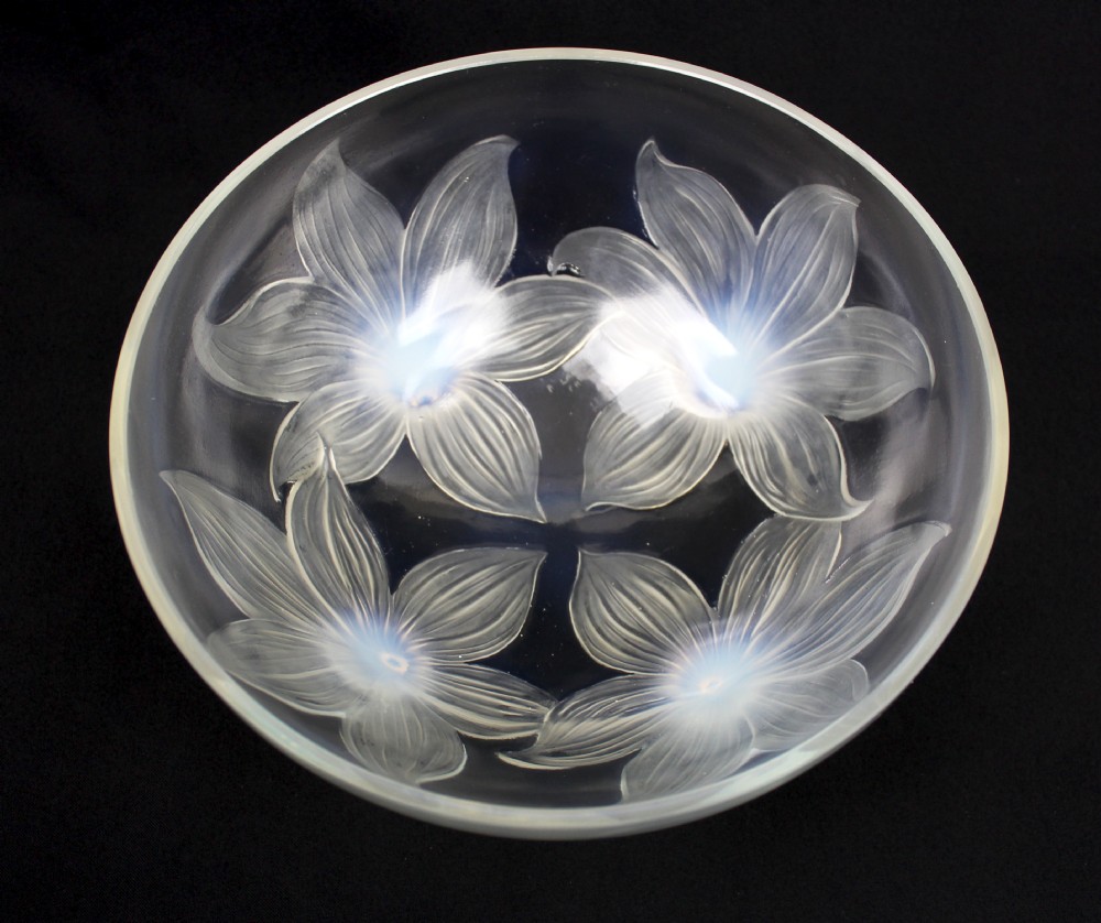 René Lalique Lys Bowl