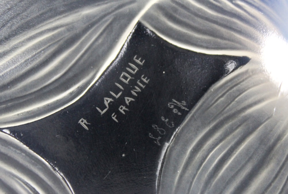 René Lalique Lys Bowl View VII