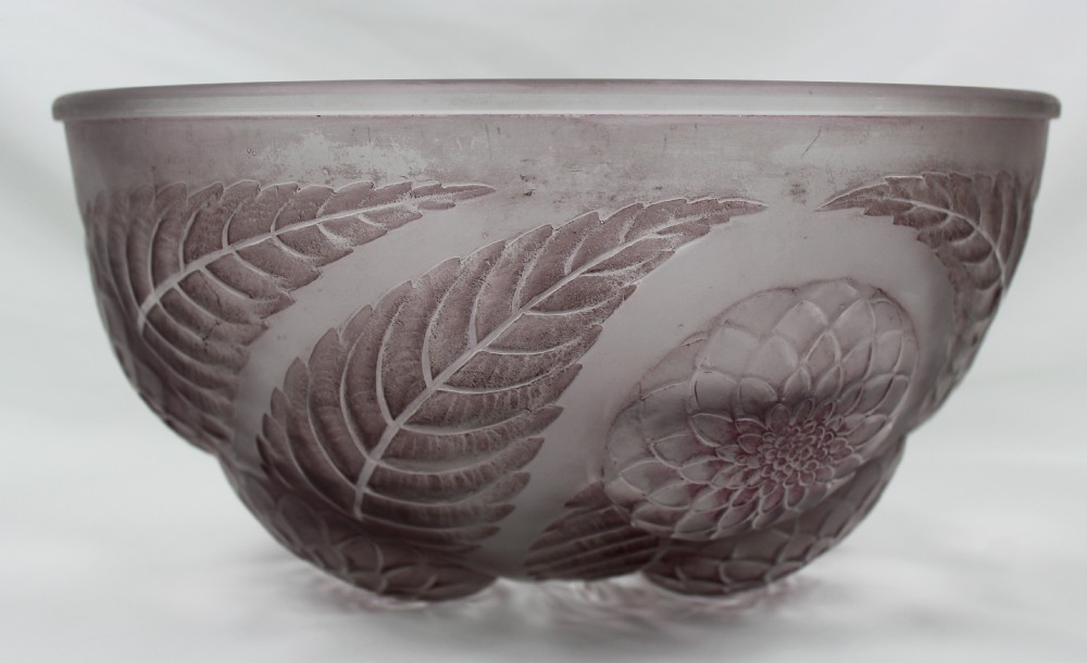 René Lalique 'Dahlias' Plafonnier
