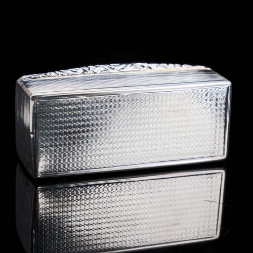 fig 3. A Georgian Solid Silver Snuff Box with Pheasant Scene - Thomas Shaw 1834