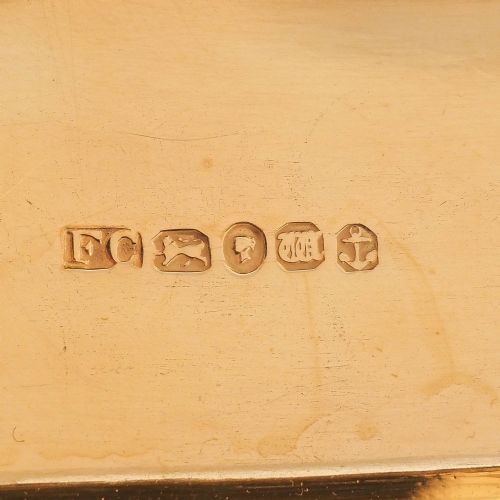 fig 2. A Heavy Solid Silver Table Snuff Box - Francis Clark 1845