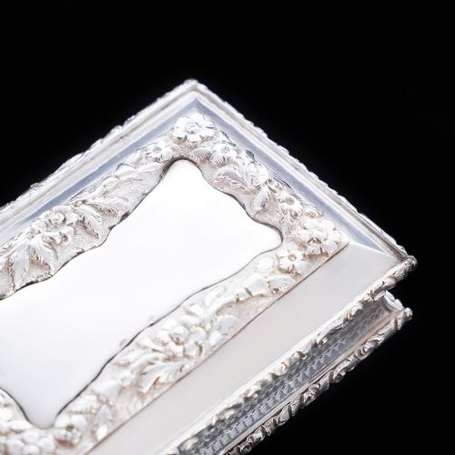 fig 5. A Heavy Solid Silver Table Snuff Box - Francis Clark 1845