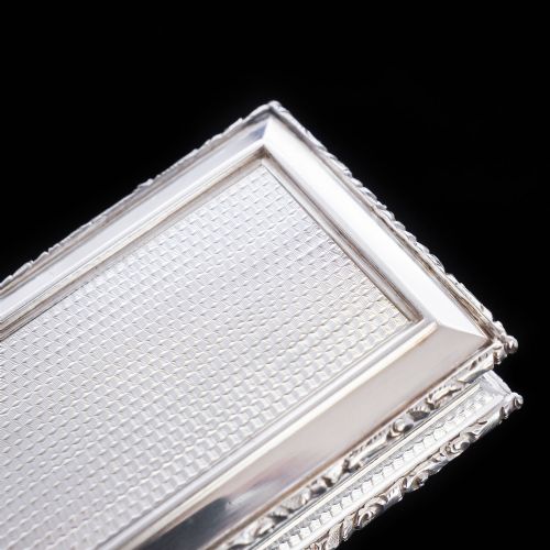 fig 6. A Heavy Solid Silver Table Snuff Box - Francis Clark 1845