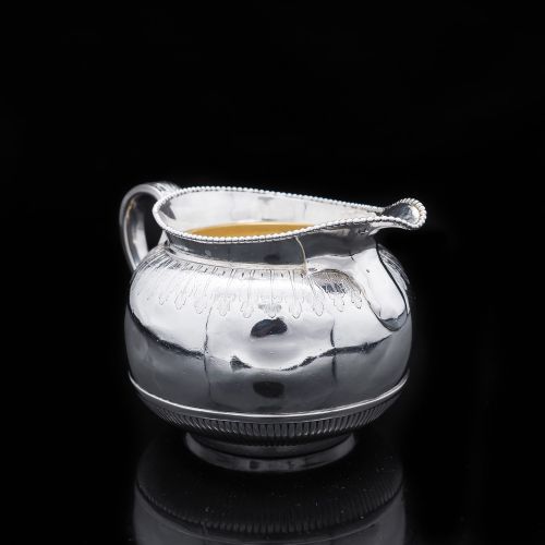 fig 10. Elegant Victorian Solid Silver Tea & Coffee 5-Piece Set - George Fox 1865