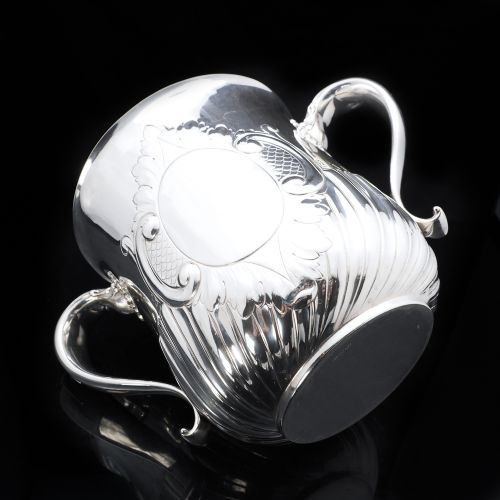fig 4. Antique Sterling Silver Wine Cooler - Howard & Co 1891