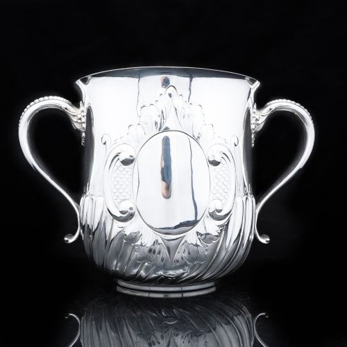 Antique Sterling Silver Wine Cooler - Howard & Co 1891