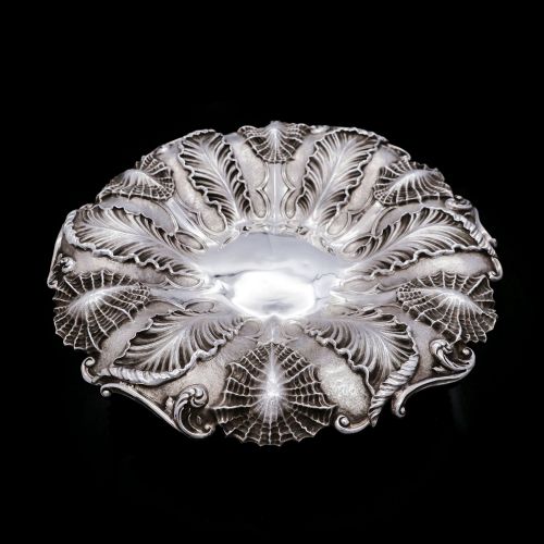 A Georgian Solid Silver Tazza/dish/bowl - Charles Reily & George Storer 1833