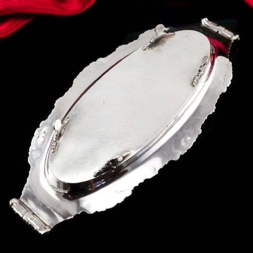 fig 11. Antique Georgian Solid Silver Snuffer Tray - Paul Storr 1819