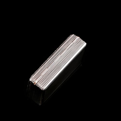 fig 6. Antique Georgian Silver Snuff Box with Floral Border - Thomas Wilkes Barker 1824