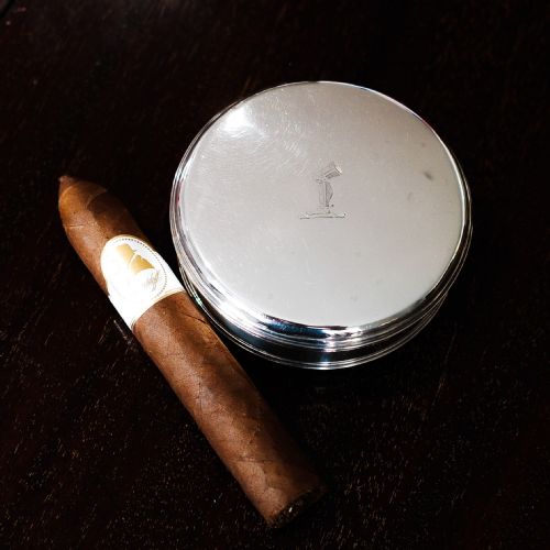 ANTIQUE GEORGIAN SILVER LARGE TOBACCO BOX WITH CREST JAMES PHIPPS I LONDON C1770 - ADDITIONAL PHOTO 2