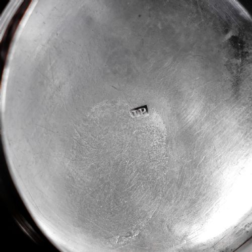 ANTIQUE GEORGIAN SILVER LARGE TOBACCO BOX WITH CREST JAMES PHIPPS I LONDON C1770 - ADDITIONAL PHOTO 9
