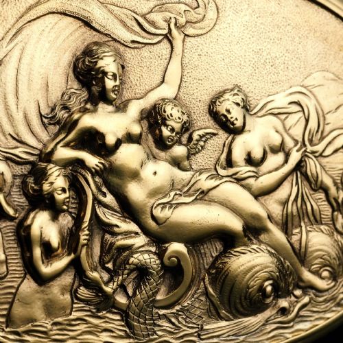 ANTIQUE GEORGIAN SILVER GILT SNUFF BOX SCENE OF VENUS LONDON 1810 - ADDITIONAL PHOTO 15