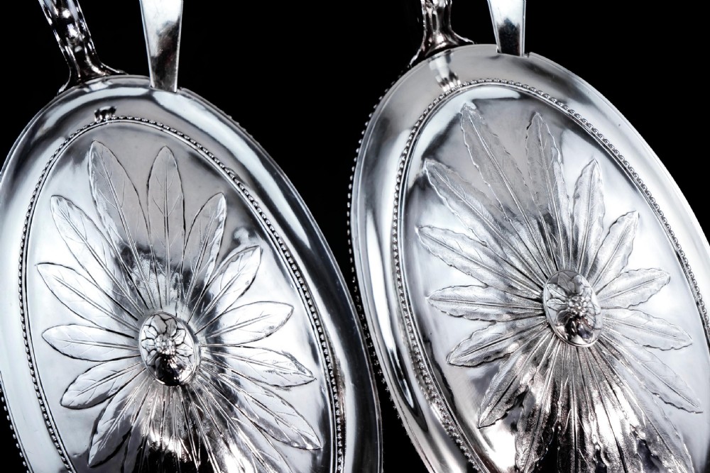 Antique Georgian Sterling Silver Tureens - Neoclassical 1782 View XV
