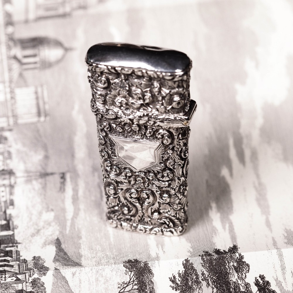 Antique Georgian Solid Silver Etui Needle Case - Taylor & Perry 1830 View II