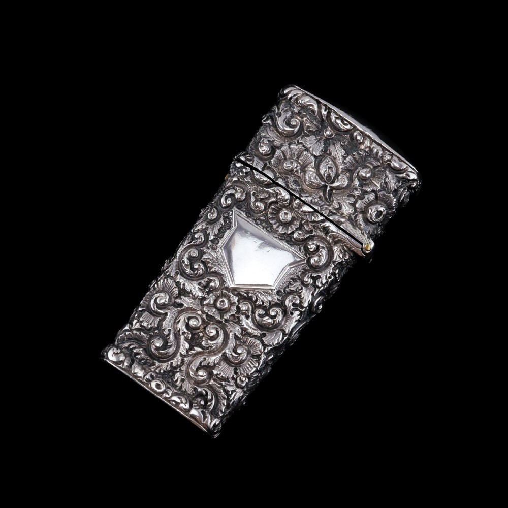 Antique Georgian Solid Silver Etui Needle Case - Taylor & Perry 1830 View VIII