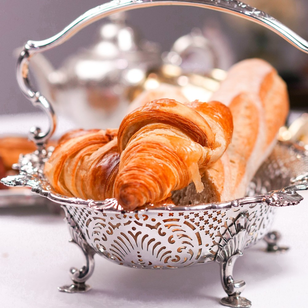 Antique Georgian Sterling Silver Basket Rococo Revival Shell & Pierced Design - Robert Garrard 1804 View XVI