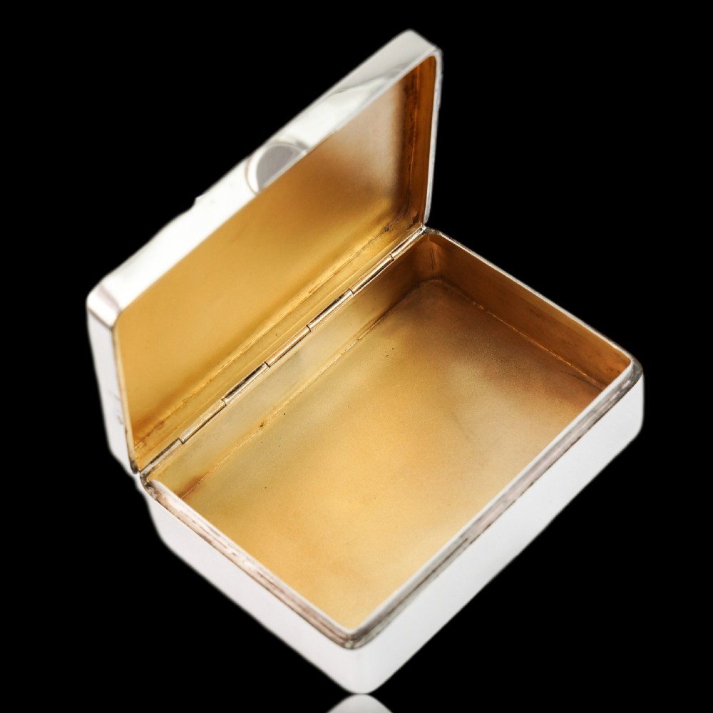 Antique Large Solid Silver Enamel Box Guilloche and Rose Design - Steinhart & Co 1904 View XI