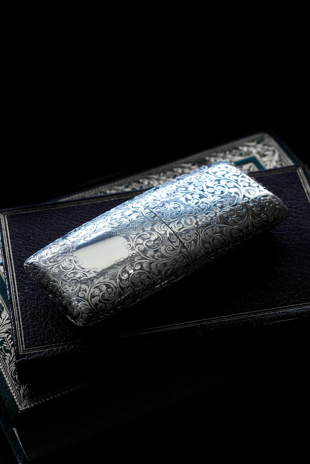 A Stunning Antique Victorian Solid Sterling Silver Cigar Cheroot Case - Yapp & Woodward 1845 View XXV