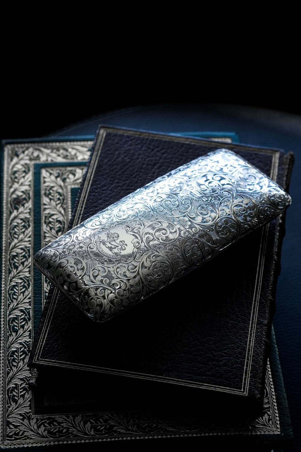 A Stunning Antique Victorian Solid Sterling Silver Cigar Cheroot Case - Yapp & Woodward 1845 View XXVII