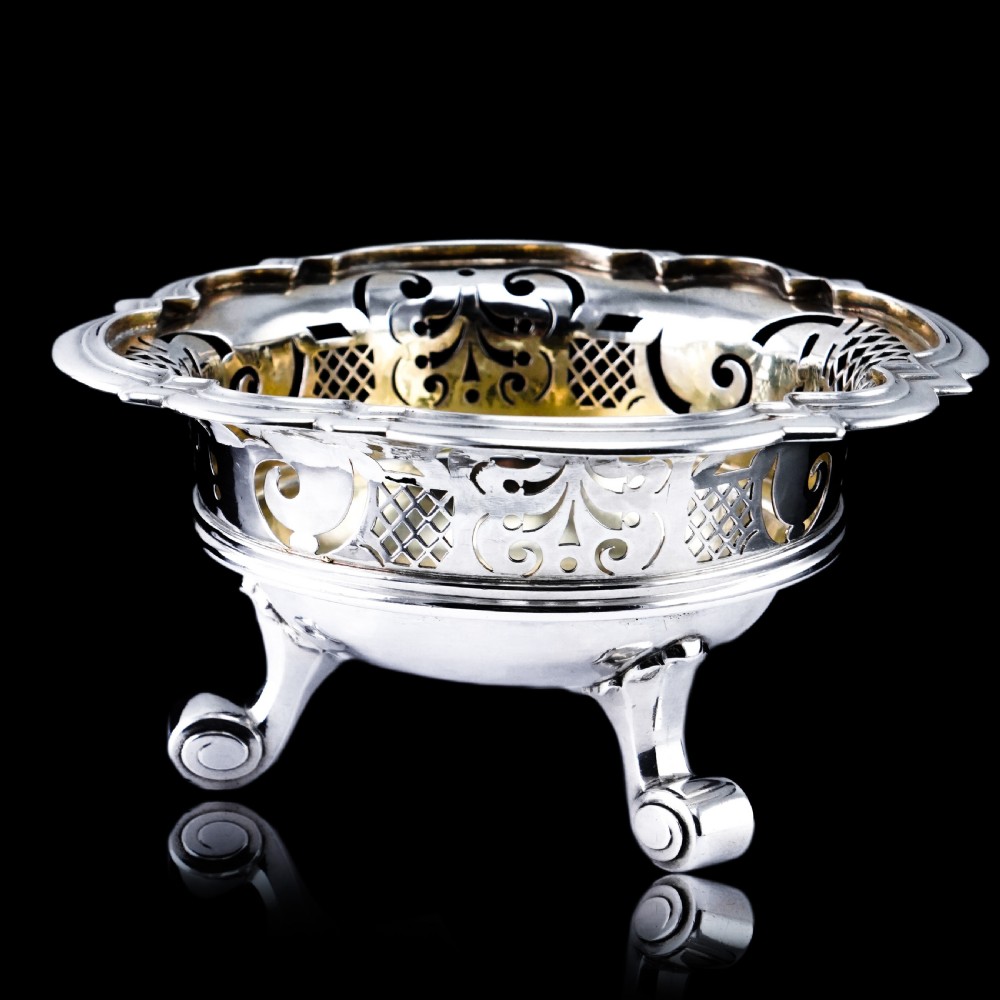 Antique Dutch Solid Silver Bowl Pipe Lighter/Brazier - Amsterdam 18th c. View XIII