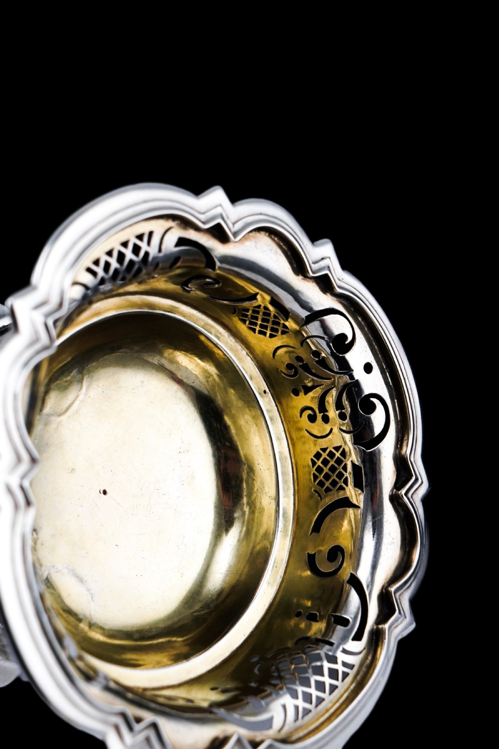 Antique Dutch Solid Silver Bowl Pipe Lighter/Brazier - Amsterdam 18th c. View XXII