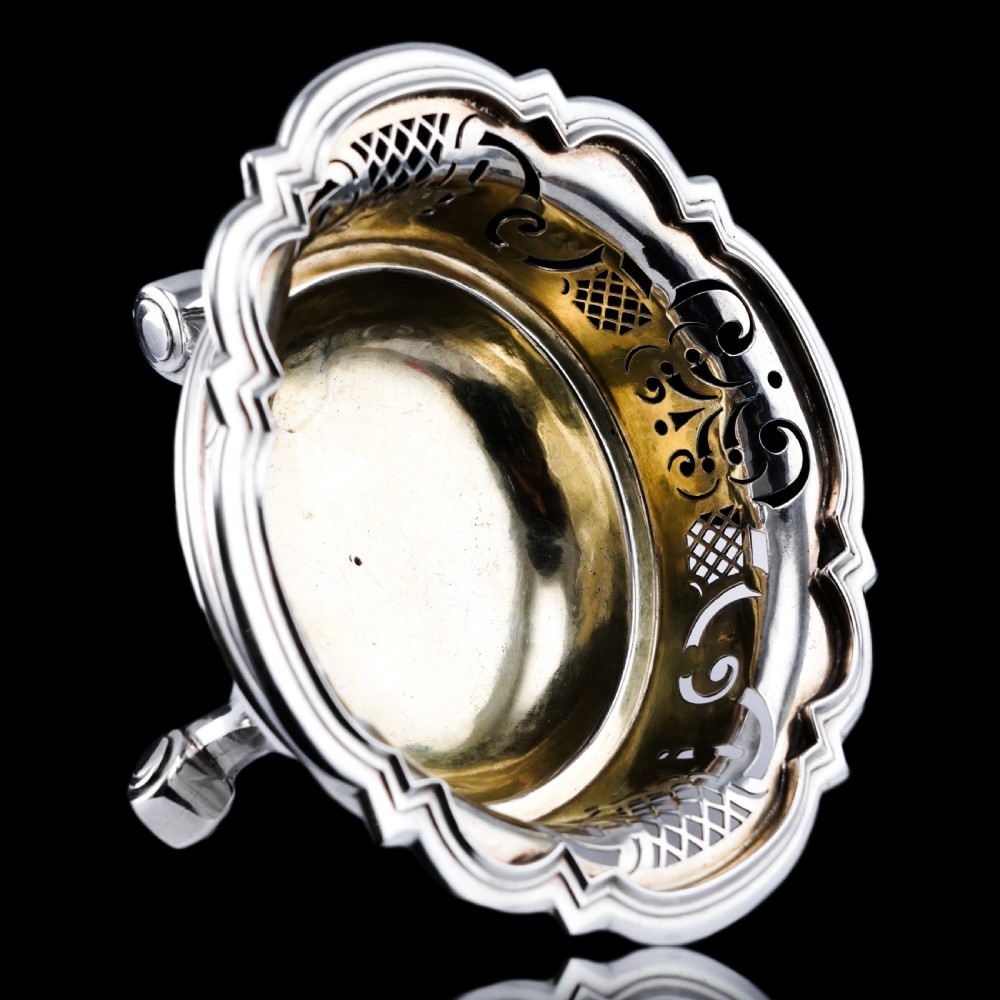 Antique Dutch Solid Silver Bowl Pipe Lighter/Brazier - Amsterdam 18th c. View XXVI
