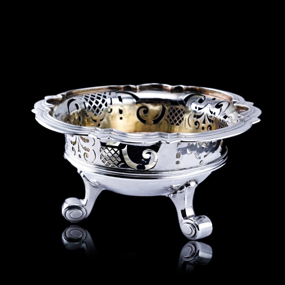 Antique Dutch Solid Silver Bowl Pipe Lighter/Brazier - Amsterdam 18th c. View XXVIII