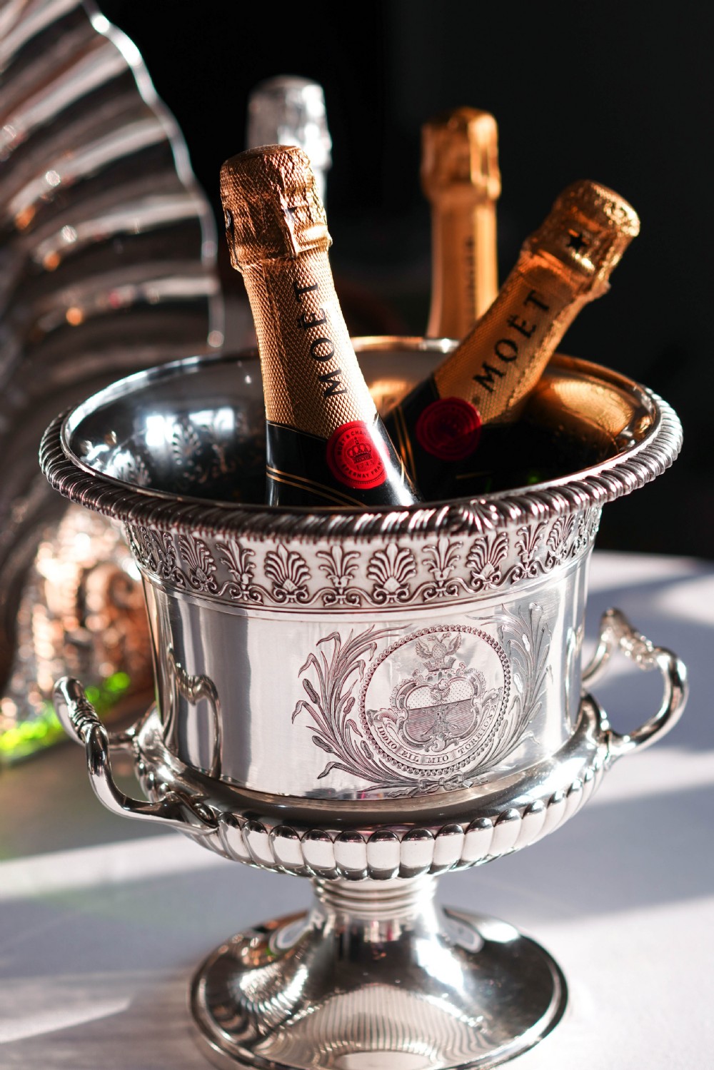 Antique Georgian Silver Wine Cooler Cup Regency Design - Paul Storr London 1810 View VIII