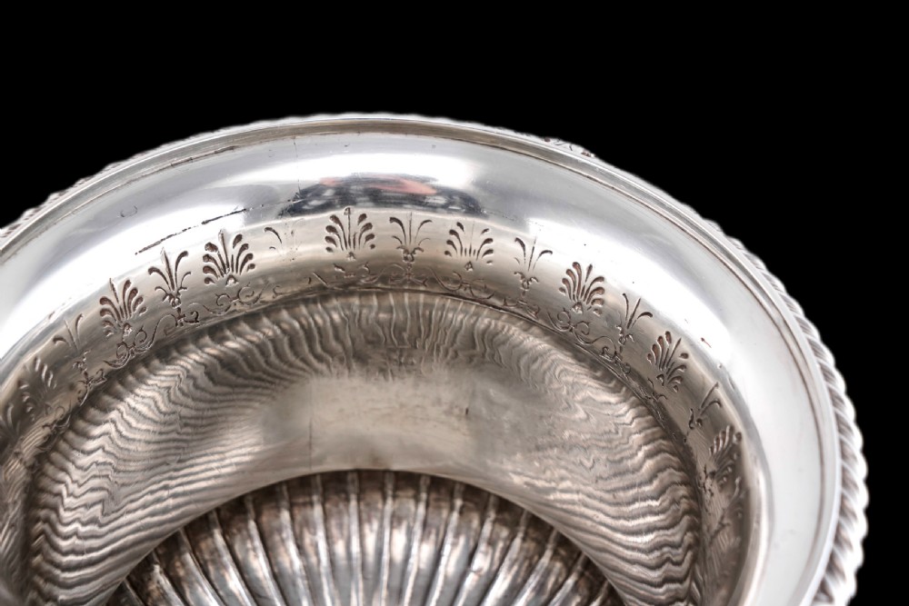 Antique Georgian Silver Wine Cooler Cup Regency Design - Paul Storr London 1810 View XXIX