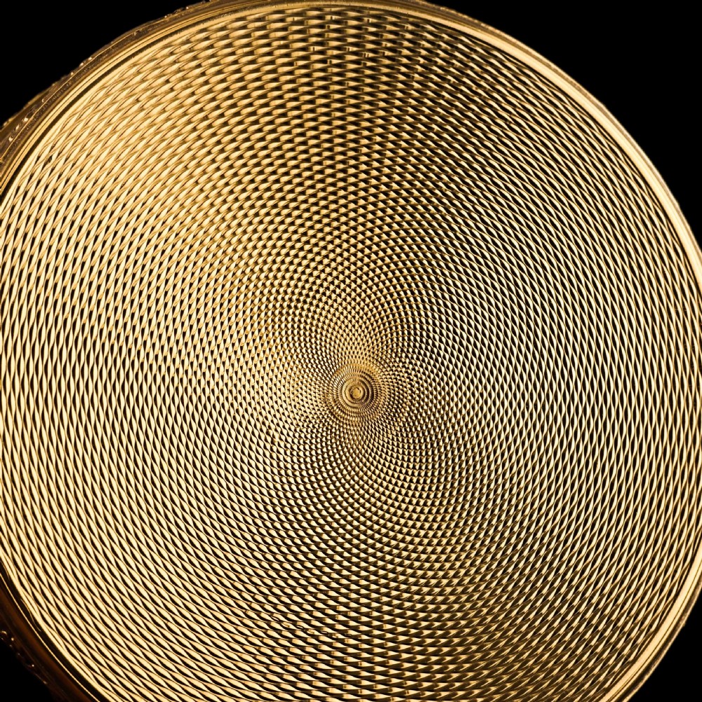 Antique French Solid Silver Gilt Vermeil Circular Box - c.1900 View XXII