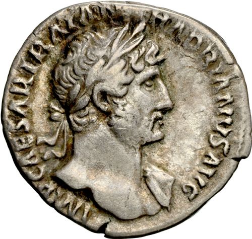 Ancient Roman Empire Hadrian (Ad 117-138) Ar Denarius Silver Coin Ngc V.fine Vf
