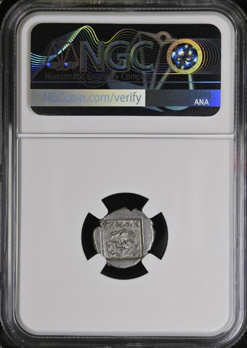 fig 3. Superb 2000-Year-Old Caria, Isl of Rhodes Greece Ancient Silver AR Drachm Coin