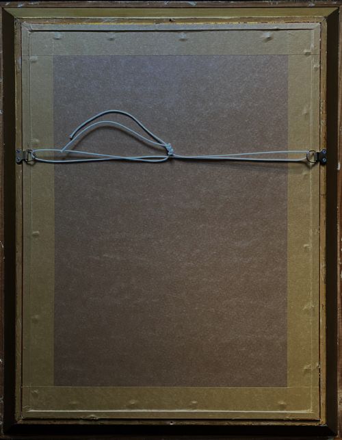 'PREPARING TO PERFORM' A SUPERB 1950S CIRCUS BALLERINA PASTEL PORTRAIT PAINTING - ADDITIONAL PHOTO 11