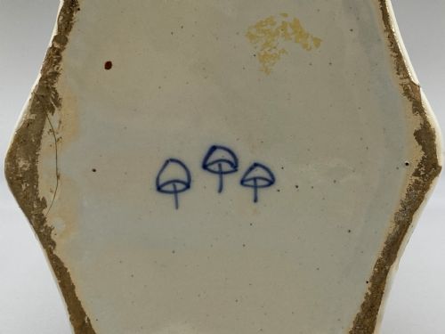 PAIR 18THCENTURY DUTCH DELFT POLYCHROME VASES 3 BELLS DRIE KLOKKEN FACTORY - ADDITIONAL PHOTO 14